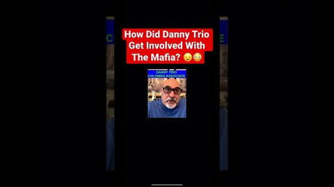 How Did Danny Trio Get Involved With The Mafia ?😦😳 #mafia #mob #truecrime #colombo #gangster