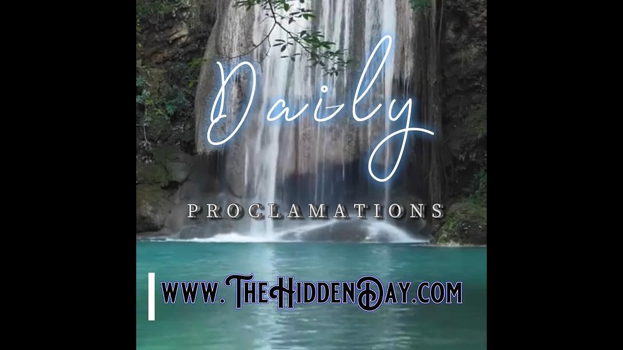 Daily Proclamation intro