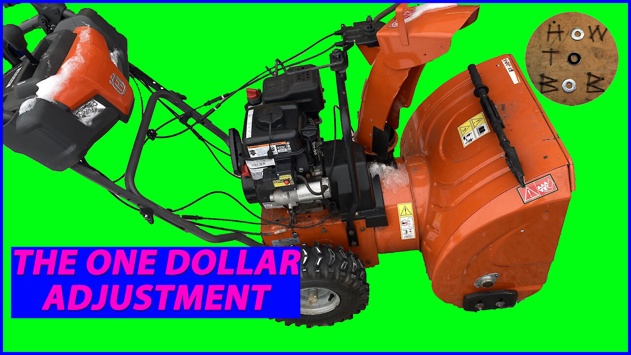 The $1 Snow Blower Adjustment