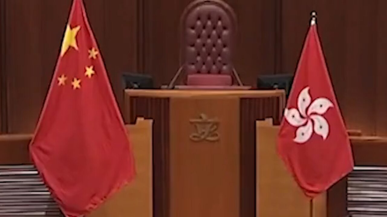 Hong Kong Legislative Council Pledges Allegiance to the Chinese Government on January 3, 2022