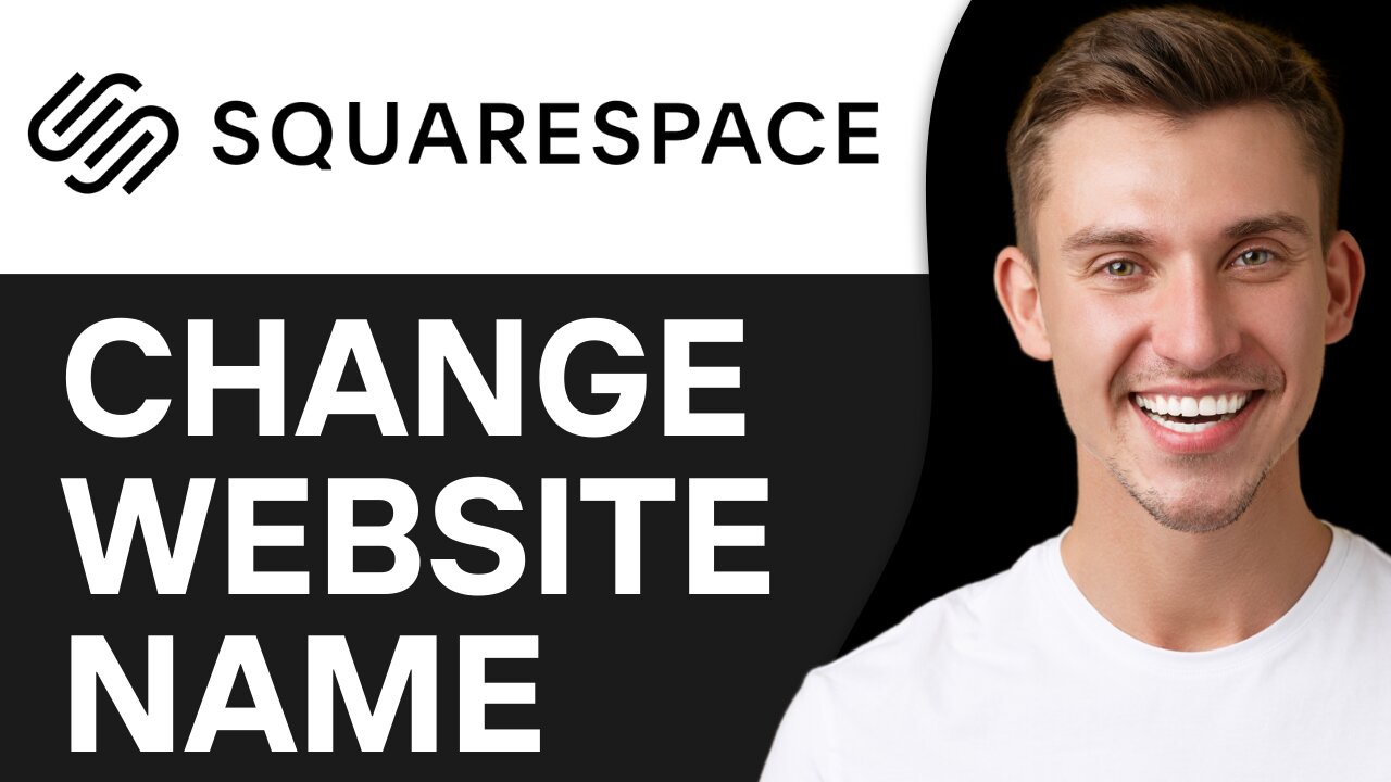 HOW TO CHANGE WEBSITE NAME IN SQUARESPACE