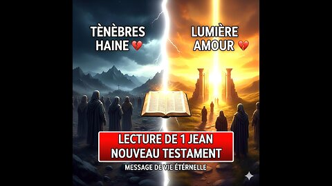 Lecture audio de l’épître de 1 Jean Louis Segond – Message d’amour et de vérité 🇫🇷