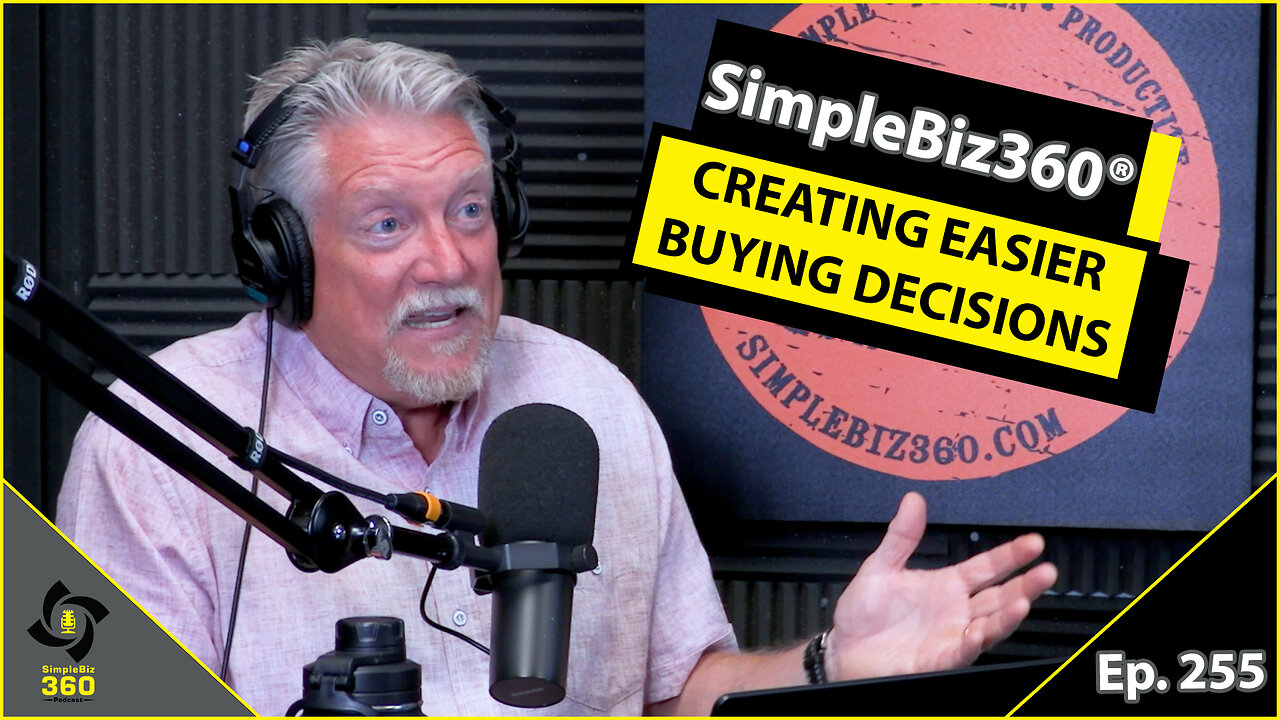 SimpleBiz360 Podcast - Episode #255: CREATING EASIER BUYING DECISIONS