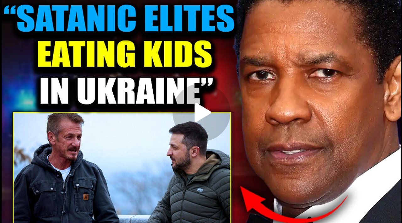 Denzel Washington: Hollywood-elites maken 'adrenochrome tours' door Oekraïne Eng,NL