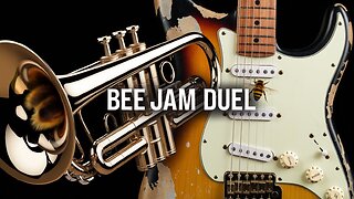 🔥 Bee Jam Duel | Funky Rock & Blues Showdown (Inspired by Gitaroo Man) 🎺🎸