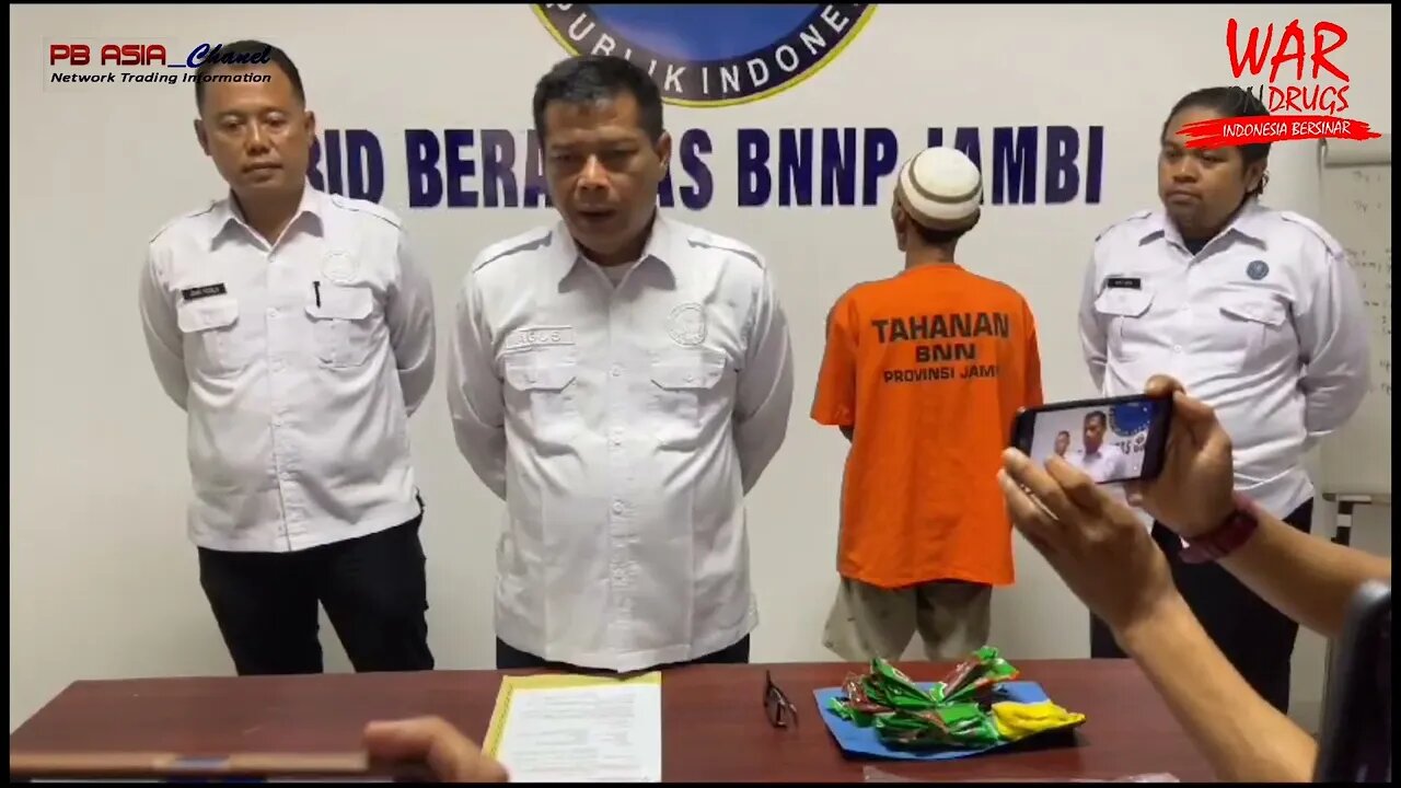 BNN Propinsi Jambi tangkap kurir narkoba bawa sabu dalam kemasan susu