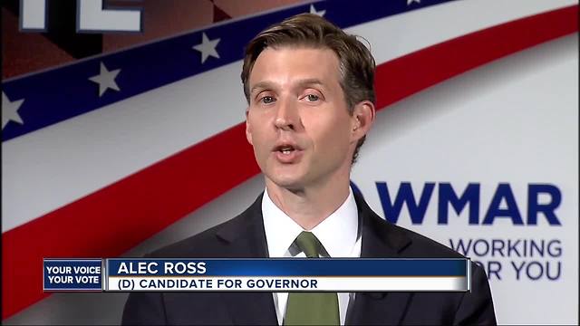 Alec Ross' opening statement during WMAR-2 News' gubernatorial debate