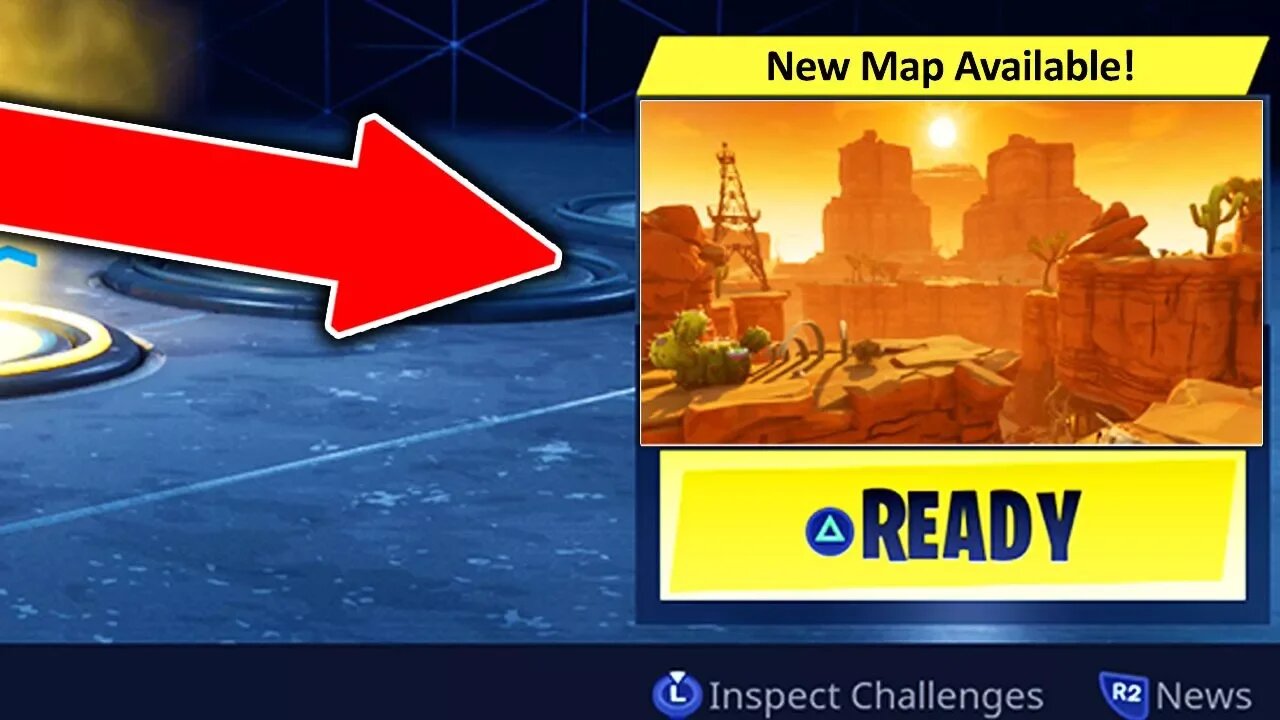 i found a new map in fortnite