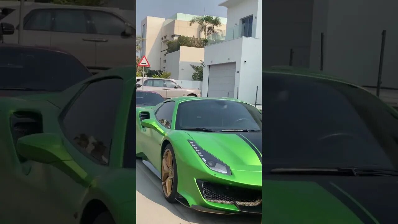 CRAZIEST CAR COLLECTION 🥶 #shorts #shortsfeed #dubai #realestate #luxurylifestyle