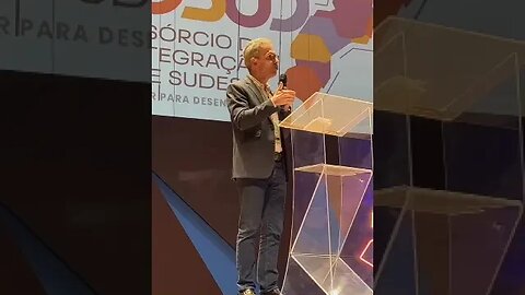 Trecho de discurso do governador Romeu Zema no CoSud em 2023