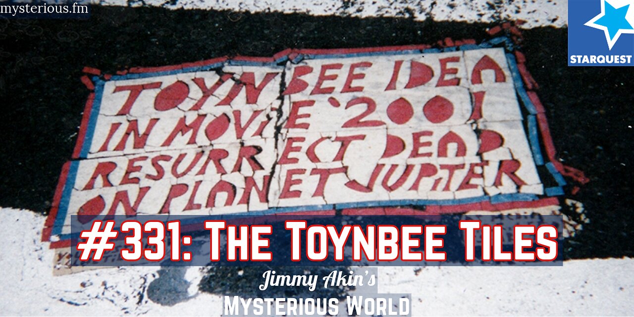 The Mystery of the Toynbee Tiles (2001, Resurrection, Jupiter) - Jimmy Akin's Mysterious World