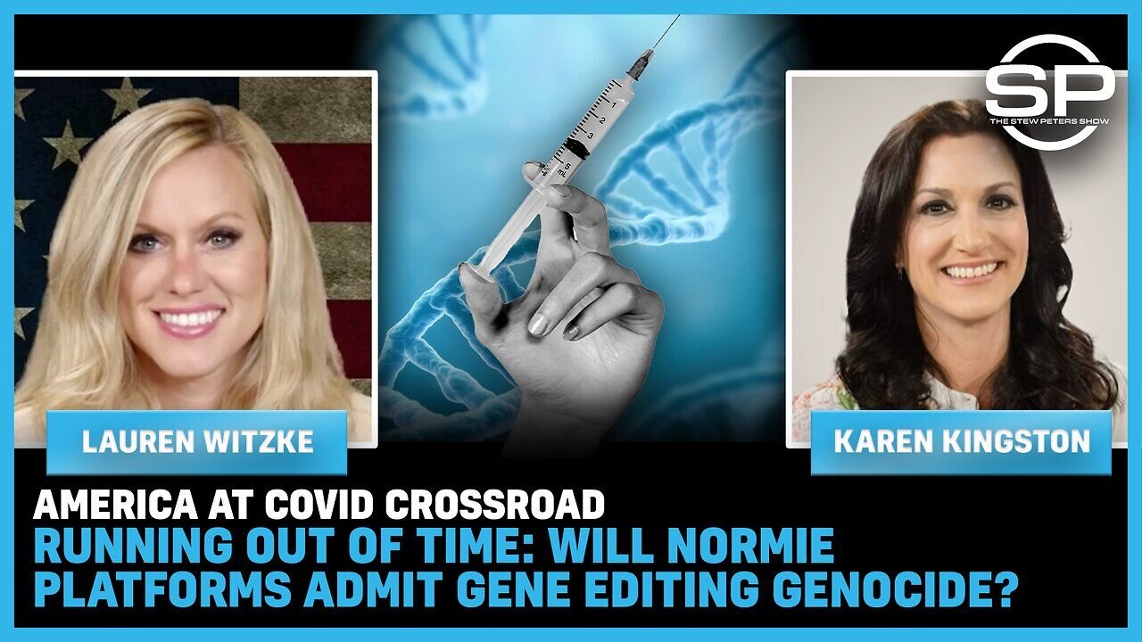 America At Covid Crossroad; Running Out Of Time: Will Normie Platforms Admit Gene Editing Genocide?