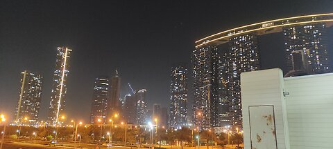 Abu Dhabi City view from world trade center