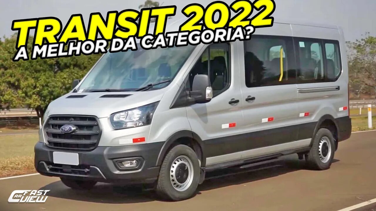 NOVA FORD TRANSIT MINIBUS 2.0 TURBO 2022 EM DETALHES