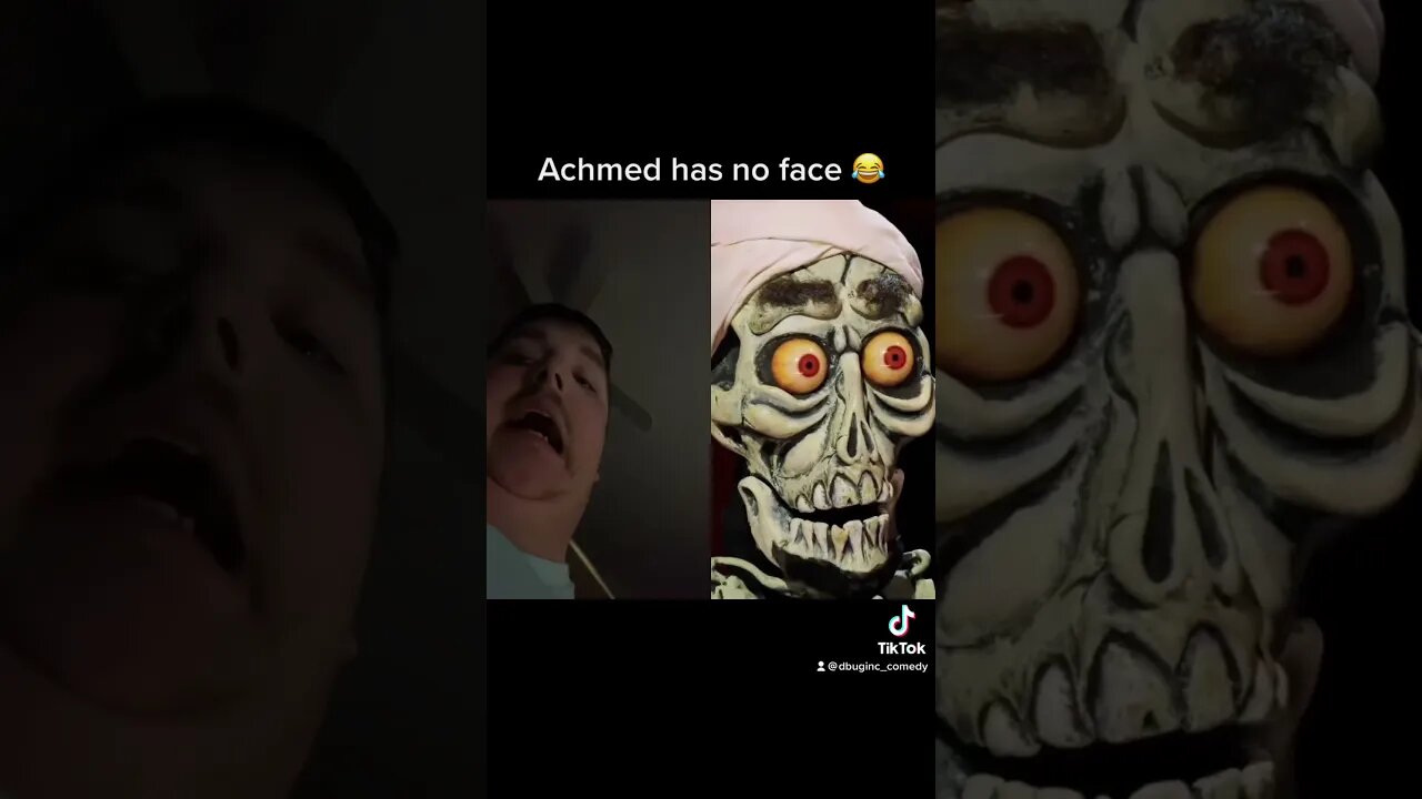 Achmed has no face #reaction #comedy #jeffdunham #jokes #funny #fyp #foryoupage #shorts #facebook