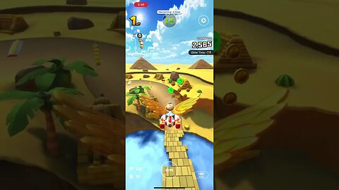 Mario Kart Tour - Gold Flappy Wings Gameplay (Night Tour Ranked Cup Reward)