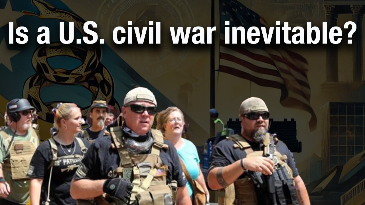 U.S. Civil War: states secede, split apart. #civilwar #future #war