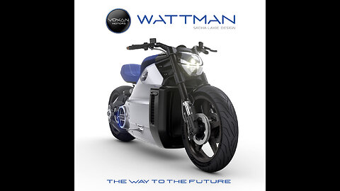 Voxan Wattman electric motorcycle