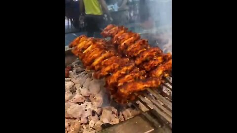 More coal charred skewers | @Ender mutfakta 👳🏿‍♂️👌🏾🤑 #shorts