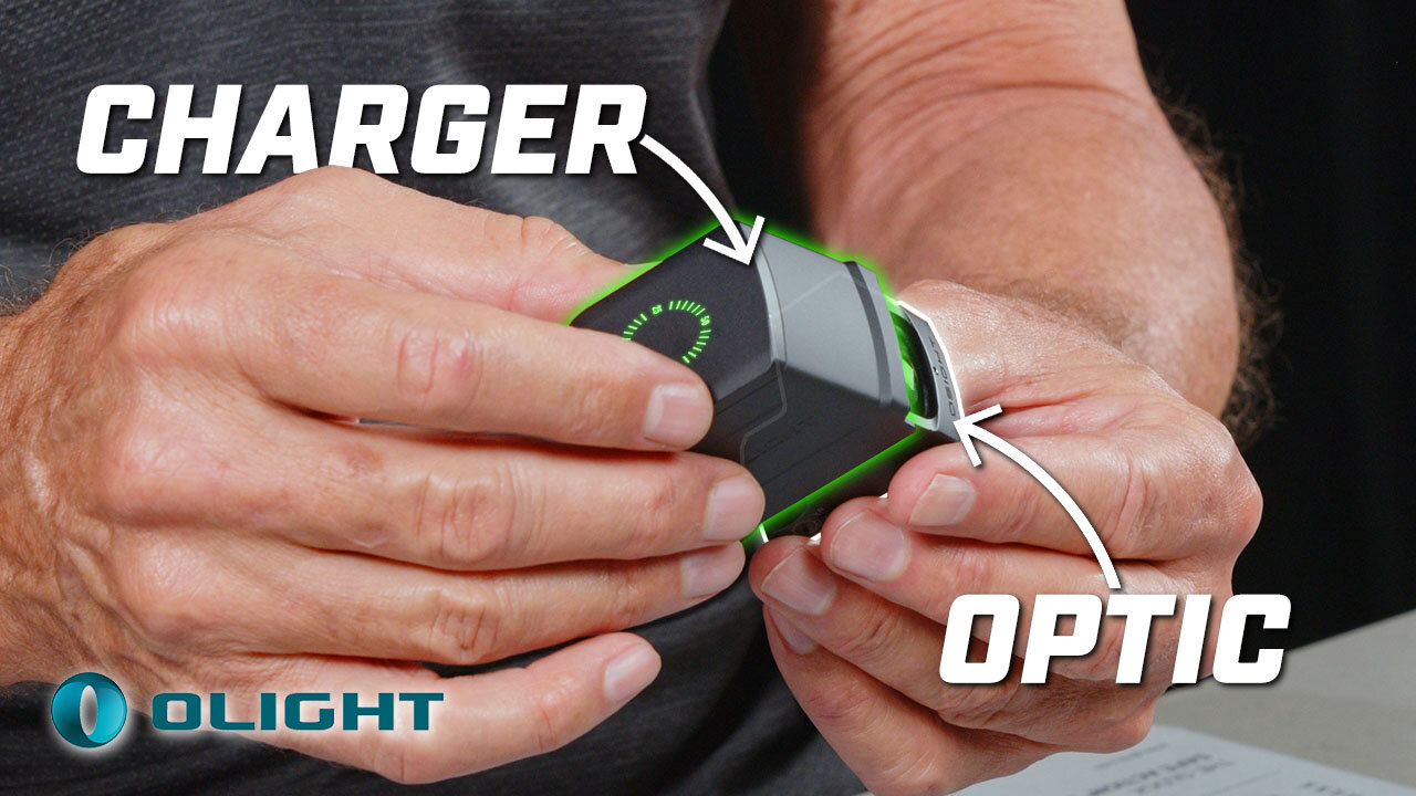 This Optic Has A Wireless Charging Cover | Olight Osight Red Dot Optic