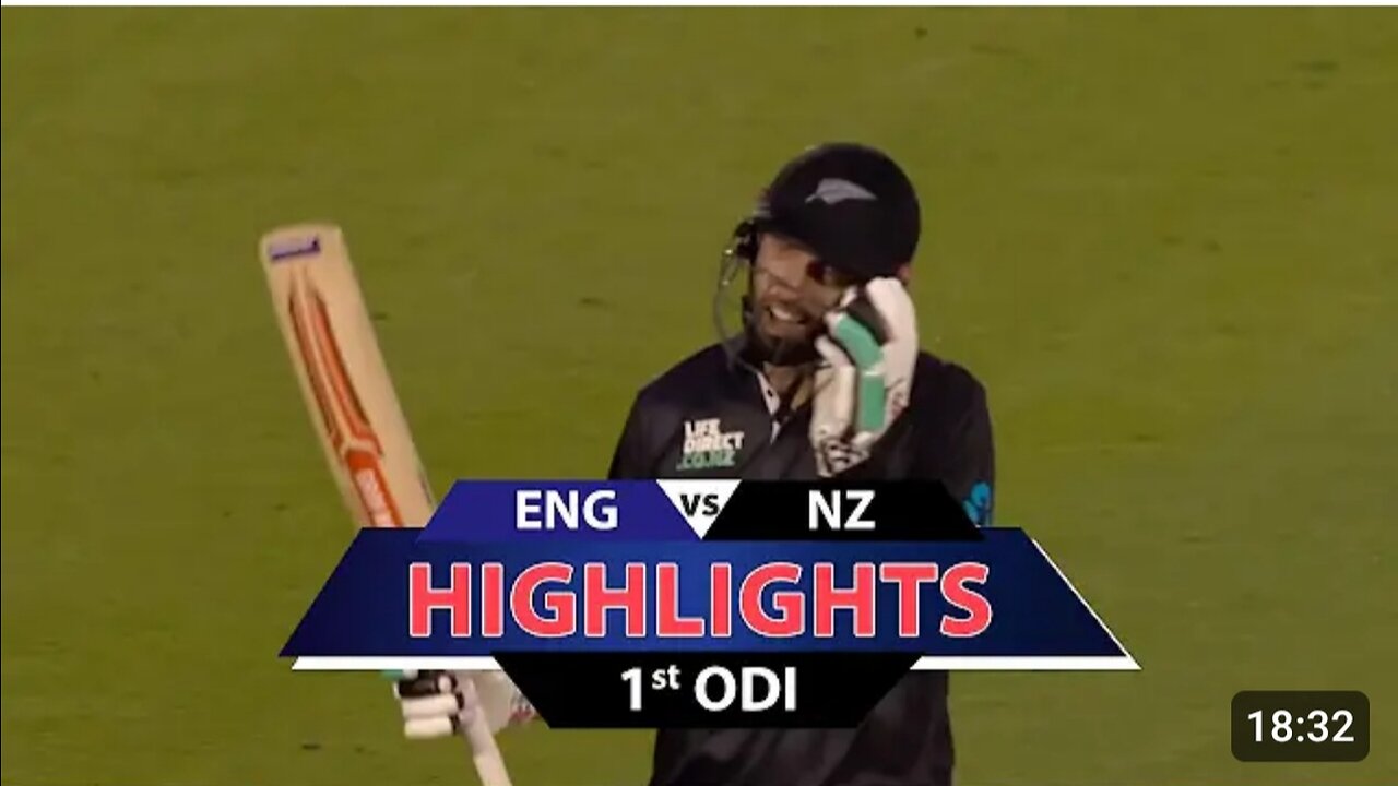 England vs New Zealand 1st odi cricket match