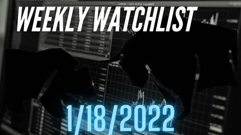 Stock Market Watch list 1/18/2022 (What Stocks to Buy??)