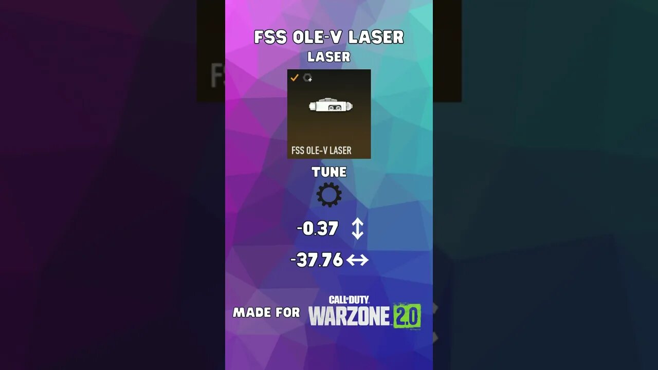 BEST FSS Hurricane Loadout in Warzone 2 😲 #shorts