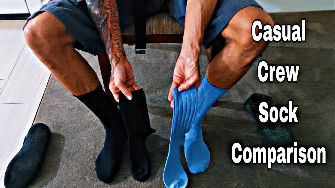 Casual Wear Crew Sock Comparison