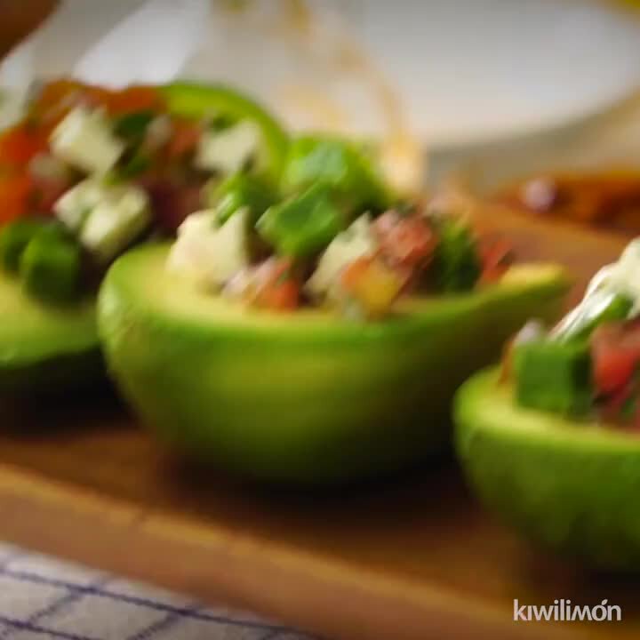 Avocado Relleno Stuffed with Nopales Salad