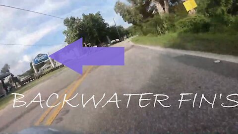 OLD OZELLO TRAIL in CITRUS COUNTY , FLORIDA (On motorcycle) ENJOY THE RIDE
