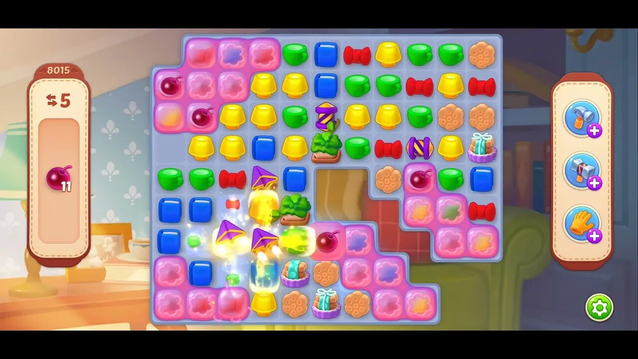 Playrix Homescapes Gameplay Walkthrough Level 8015