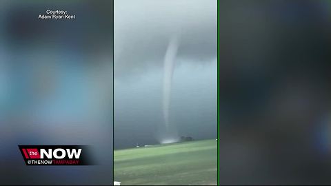 Waterspout spotted between Clearwater and Dunedin