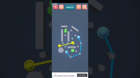 Color Rope Puzzle - Level 124