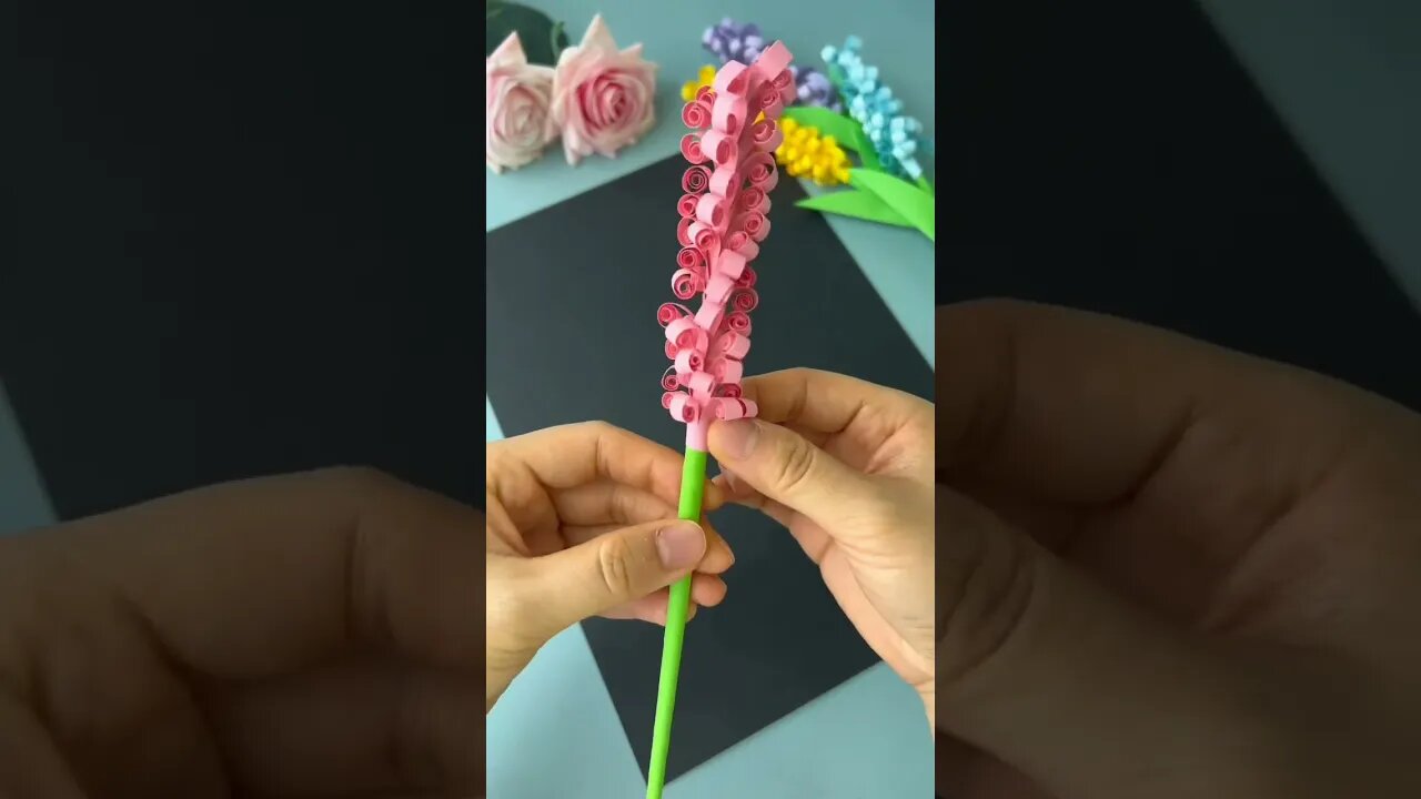 "Crafting Blooms: DIY Paper Flower Art - Simple and Stunning!"#DIY #shorts #reels #youtubeshorts