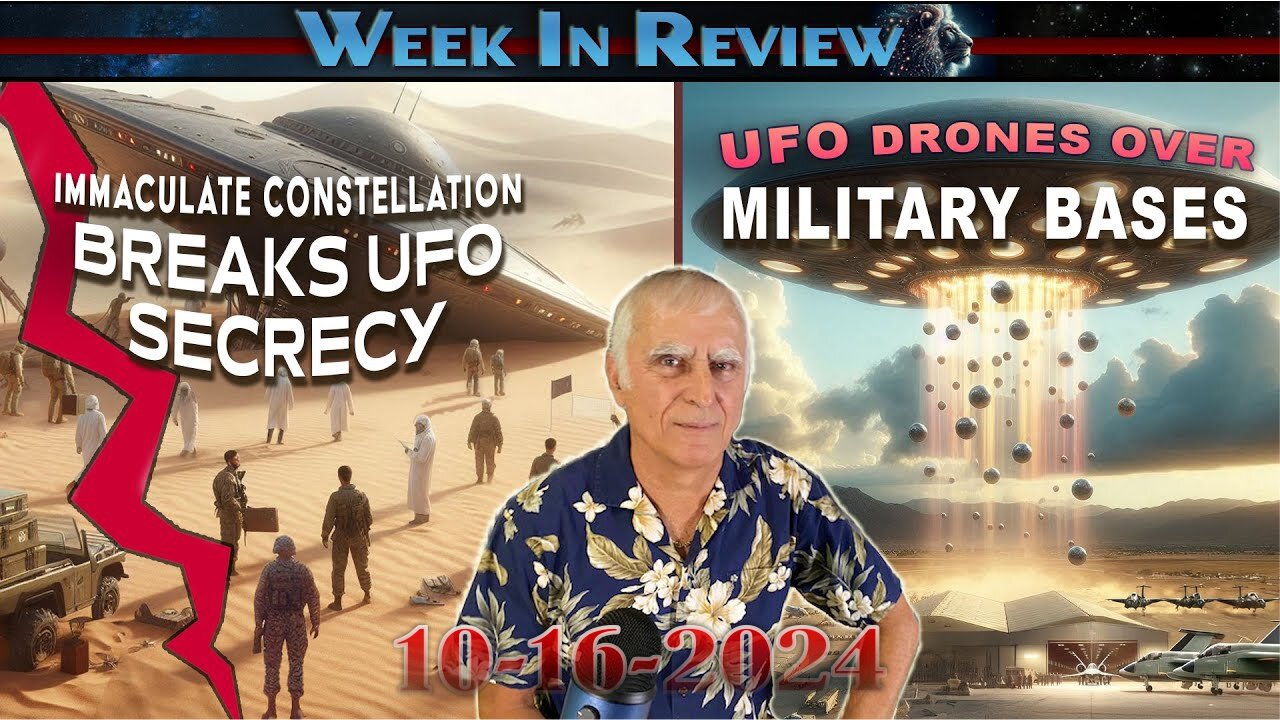 Dr. Michael Salla: Immaculate Constellation Breaks UFO Secrecy, UFO Drones Over Military Bases!