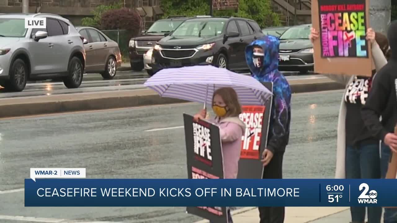 Ceasefire Weekend kicks off in Baltimore