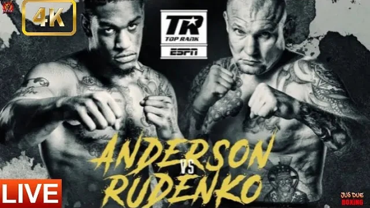 JARED "BIG BABY" ANDERSON VS ANDRII RUDENKO FULL FIGHT CARD | EFE AJAGBA VS ZHAN KOSSOBUTSKIY