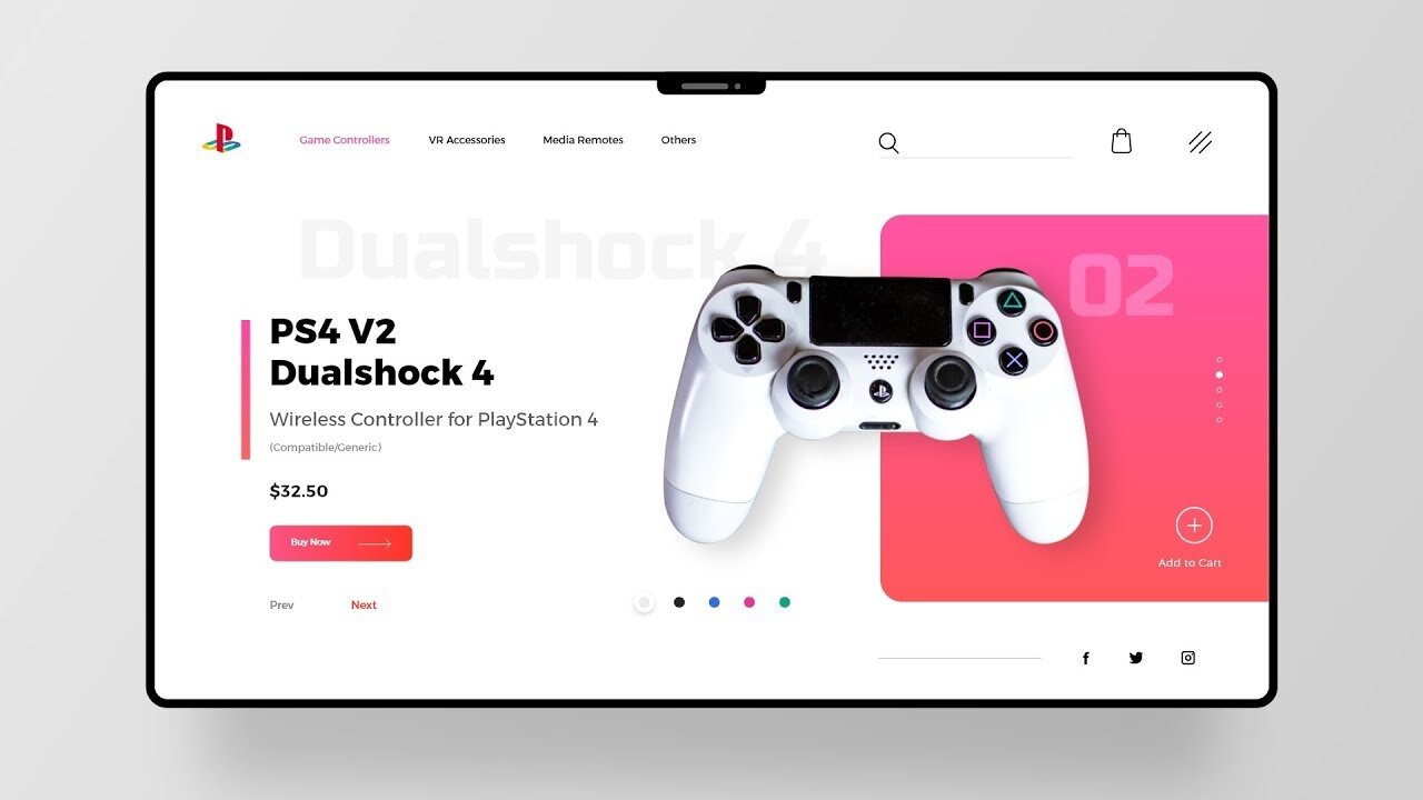 Ecommerce Website UI Design In Adobe XD | Create Inspiring Website Design In Adobe XD