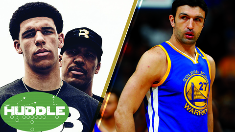 Will Lonzo Ball Be a Laker? Is Zaza Pachulia a DIRTY Player? -The Huddle