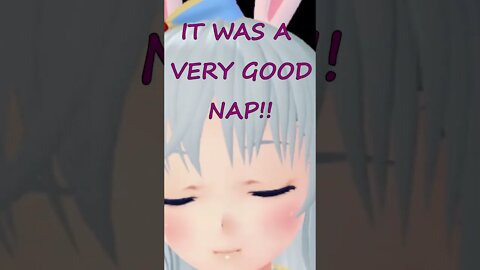 I TOOK A NAP 💤 #shorts #vtuber #bunny #memes #envtuberclip #envtuber