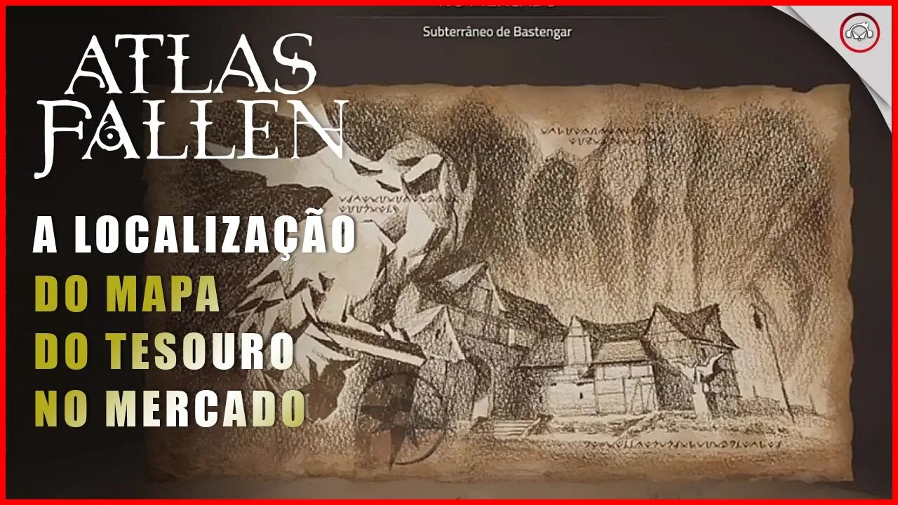 Atlas Fallen, A localização do mapa do tesouro No Mercado | super-Dica