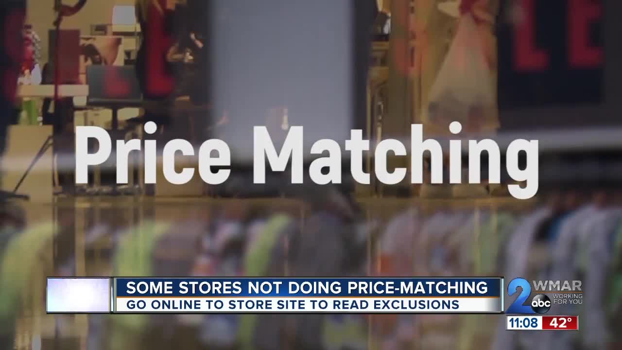 Some Stores Not Doing Price-Matching