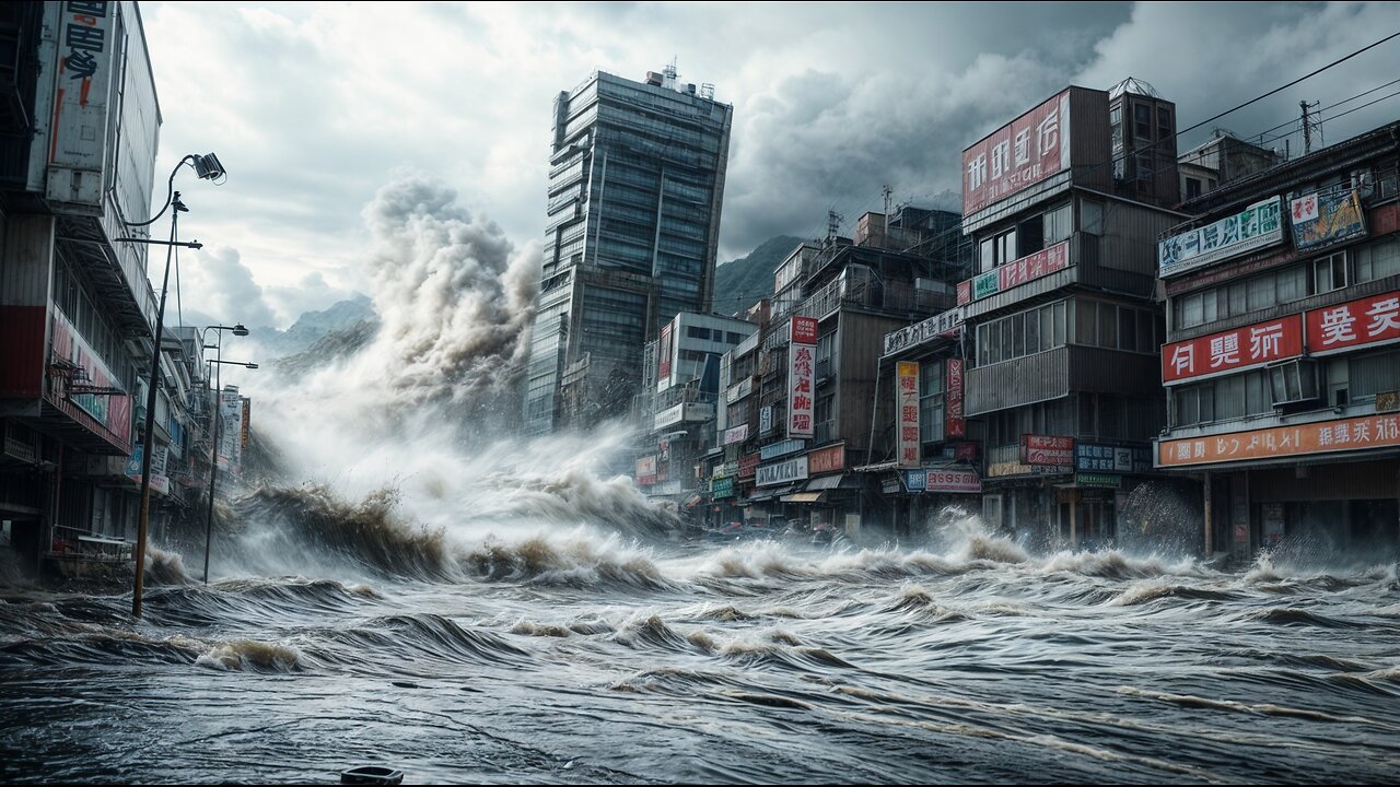 Taiwan NOW! Typhoon Kraton's Catastrophic Impact: Kaohsiung Port Destroyed, Thousands Evacuated