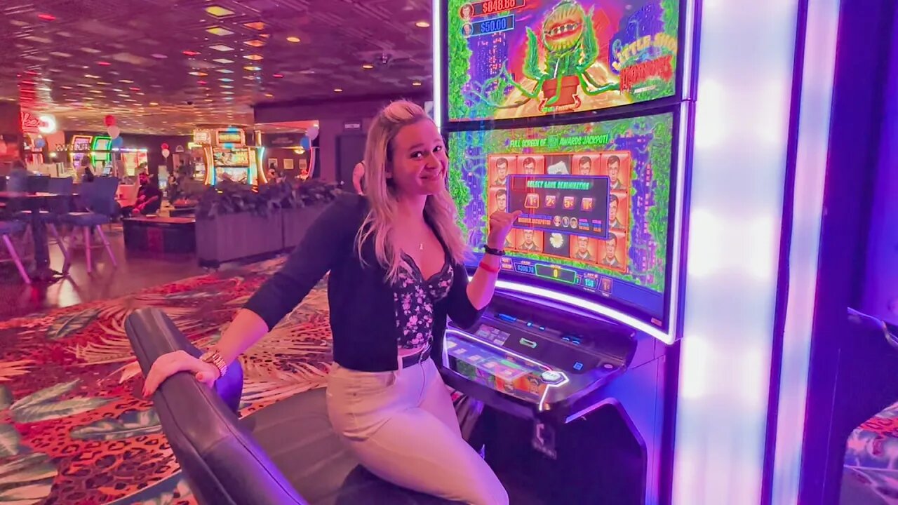 My Wife Played A Slot Machine At El Cortez Las Vegas!