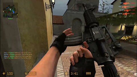 Counter Strike Source Italy Bots #15 Only Assault Rifles