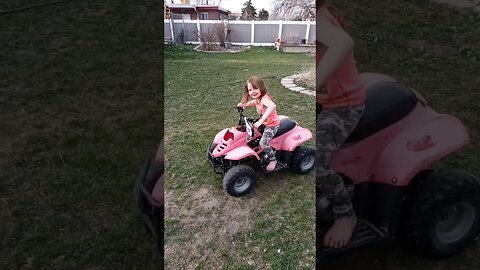 The Twins learn to ride