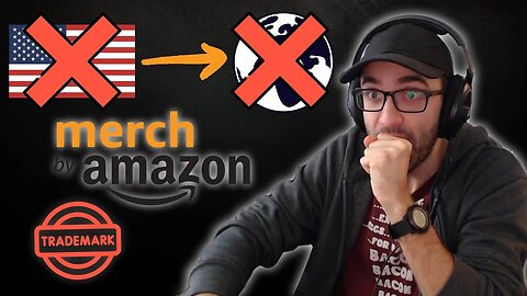 Amazon Merch Enforces Trademark in ONE Country Across ALL Marketplaces