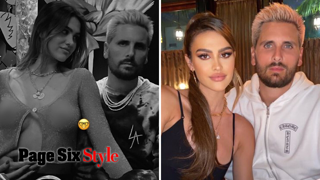 Amelia Hamlin frees the nipple in sheer top at dinner with boyfriend Scott Disick