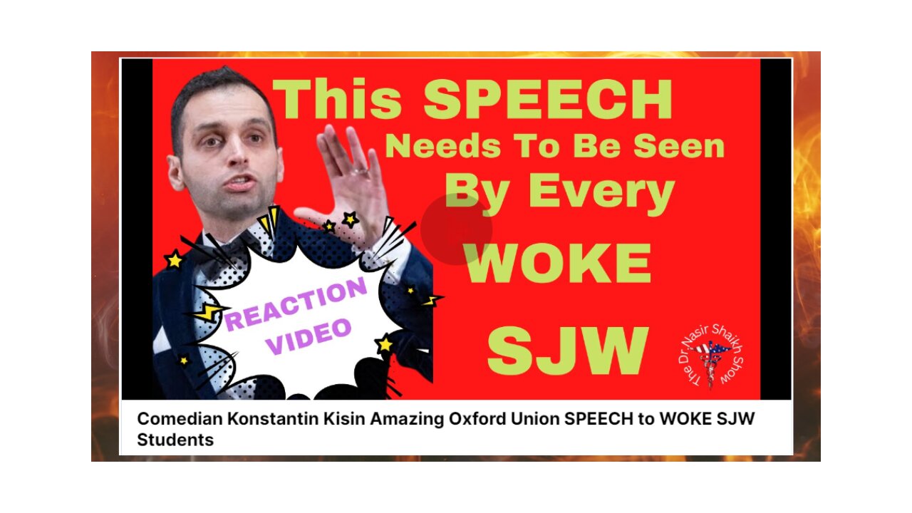 He ACTUALLY Said This: Konstantin Kisin Amazing SPEECH at Oxford Union Went Viral