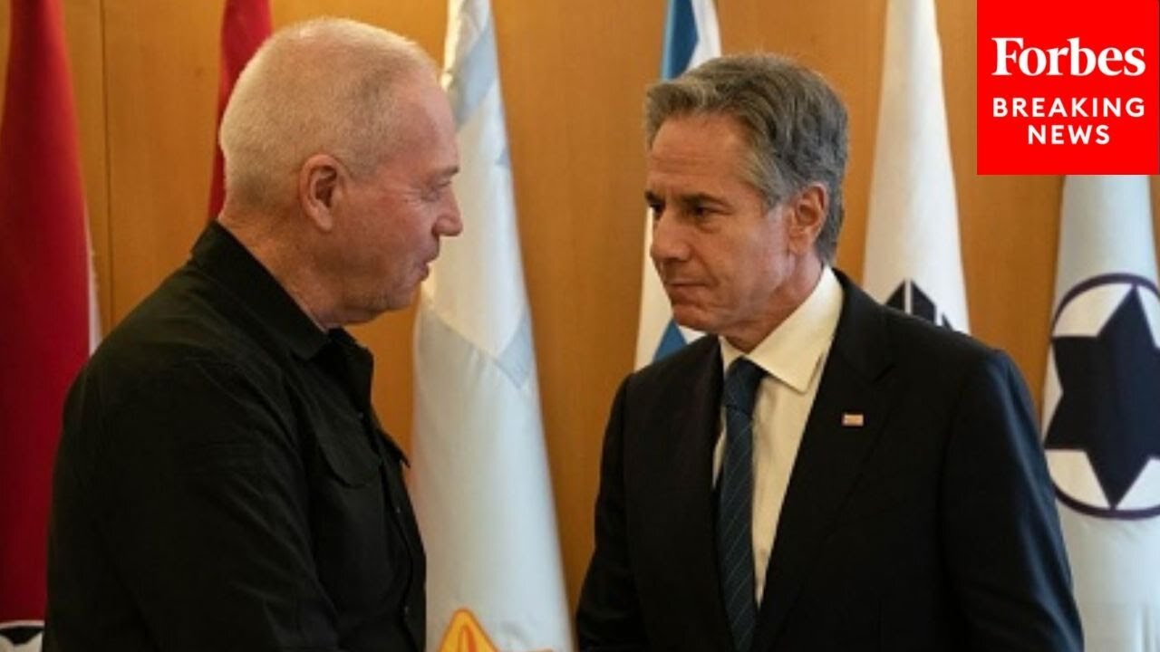 JUST IN: Sec. Blinken Meets With Israeli Defense Minister As Israel Backs New Gaza Ceasefire Plan